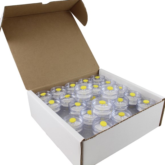 Preloaded PVC Filter, GLA-5000, 5.0 µm, 37 mm, 2-pc cassette, support pad, pre-banded, pk/50