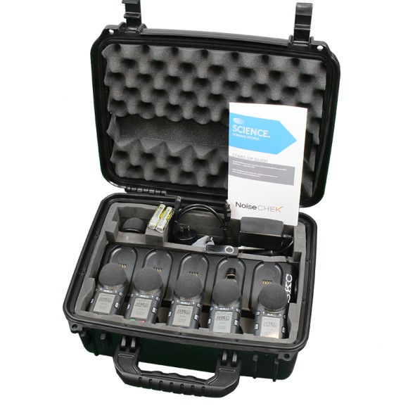 NoiseCHEK Noise Dosimeter 5-pack Kit