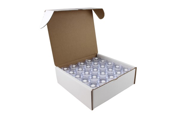 Preloaded PVC Filter, GLA-5000, 5.0 µm, 37 mm, 3-pc cassette, support pad, Double-banded, pk/50