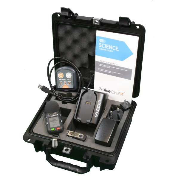 NoiseCHEK IS Noise Dosimeter Single Kit with Class 2 Calibrator