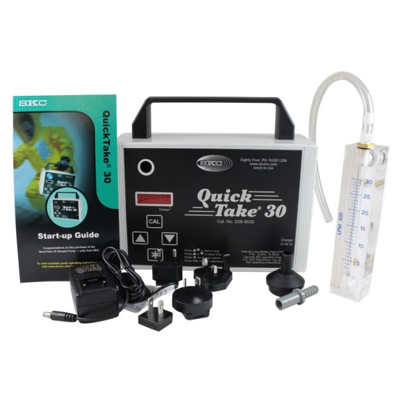 QuickTake 30 Sample Pump, Rotameter, and Charger