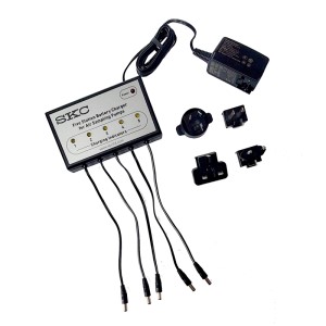 Multi-charger, 5-station, for Pocket Pump Sampling Pumps with NiCad or NiMH Battery, 100-240 V