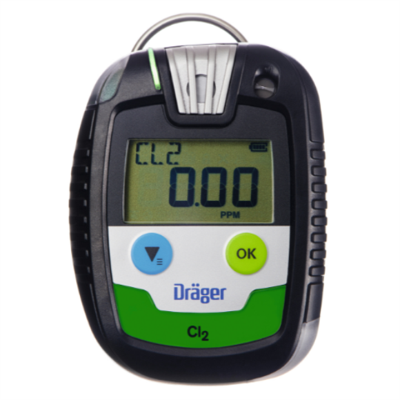 Draeger Pac 8000 Personal Gas Detector, for CI2
