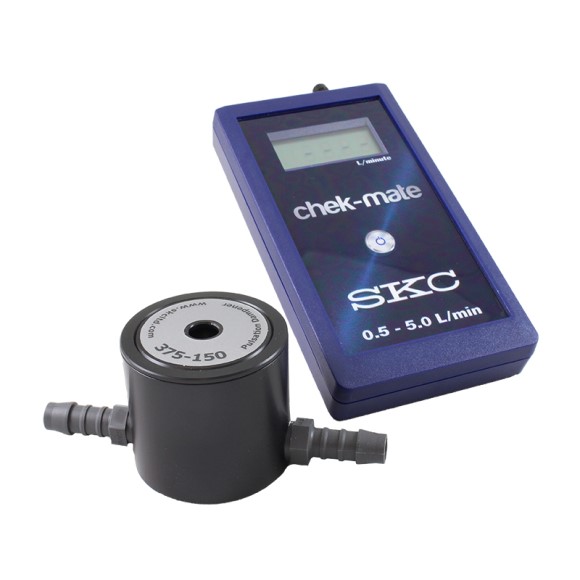 chek-mate Flowmeter, 0.50 to 5 L/min, with ISO Standard Traceable Calibration Certificate, Kit