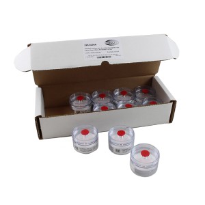 Preloaded PVC Filter, GLA-5000 (preweighed), 5.0 µm, 37 mm, in a 2-pc cassette, pre-banded, pk/10