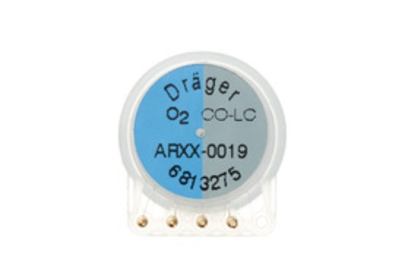 Draeger XXS Sensors, O2/CO-LC Dual Sensor