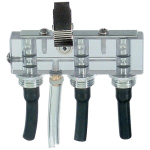 Triple Adjustable Low Flow Tube Holder