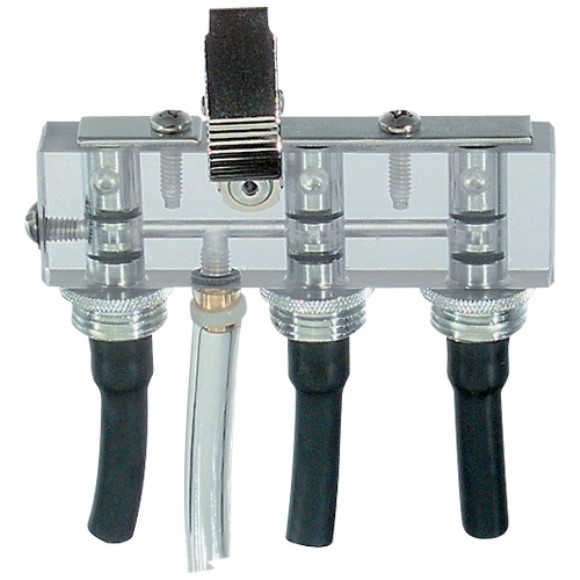 Triple Adjustable Low Flow Tube Holder