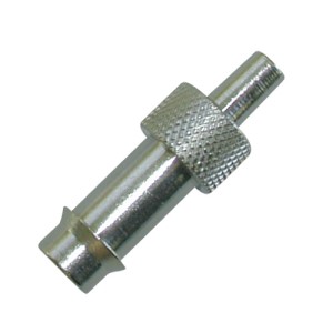 Luer Tubing Adapters, Nickel-plated Brass with Hose Barb