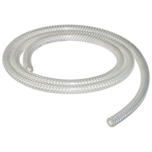 Polyurethane Tubing, reinforced, 0.25-inch ID x 0.47-inch OD, 10 feet
