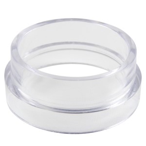 Cassette Spacer, 1/2 inch, 37 mm, Clear Styrene