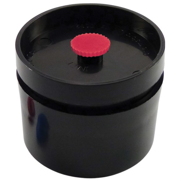 Polypropylene Conductive Filter Cassette Blank, Black, 47 mm