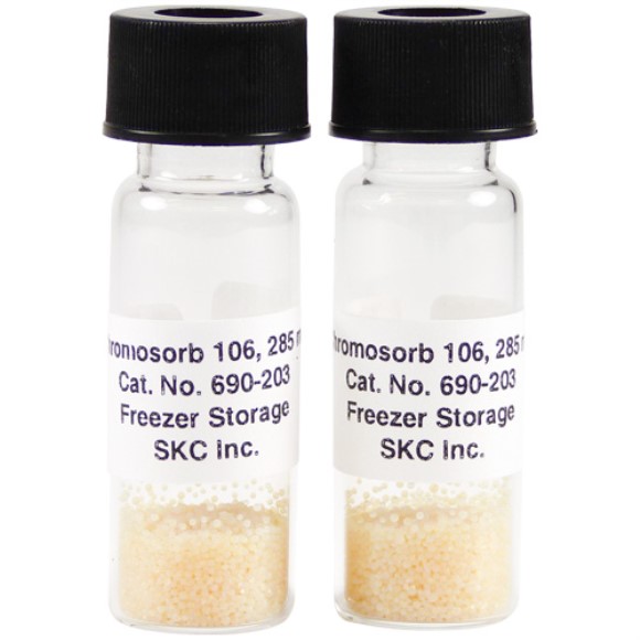 ULTRA Sampler Sorbent, Chromosorb 106 in a Vial, 285 mg