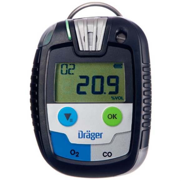 Draeger Pac 8500 Personal Gas Detector, for H2S/CO