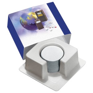 Polycarbonate Filters Preloaded in Black Conductive Cassette, 0.8 µm, 25 mm