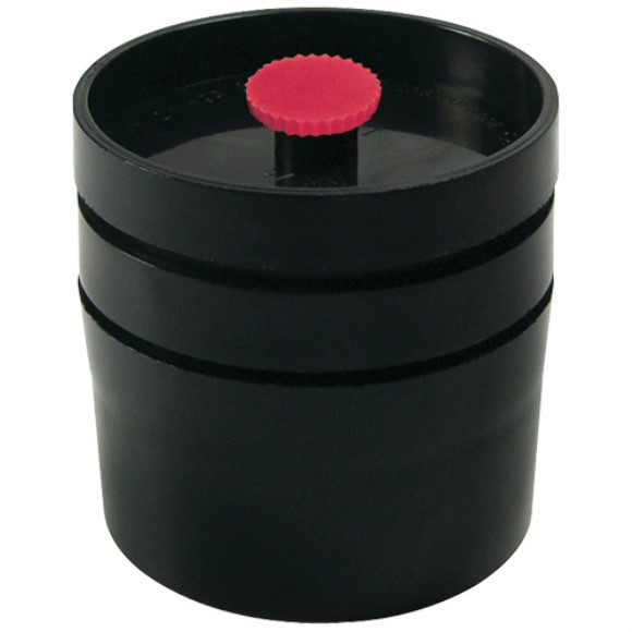 Polypropylene  Conductive Filter Blank,  Black , 47 mm