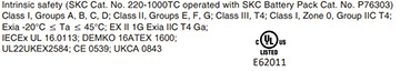 PocketPump Touch Certifications and Markings
