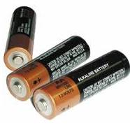 Alkaline batteries: The AirLite Sample Pump operates on three disposable AA alkaline batteries