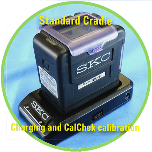 Standard cradle charging and calchek calibration